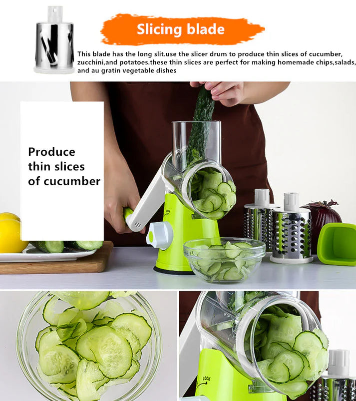 Multifunctional 3 in 1 Vegetable Cutter - Riyadh Retail 