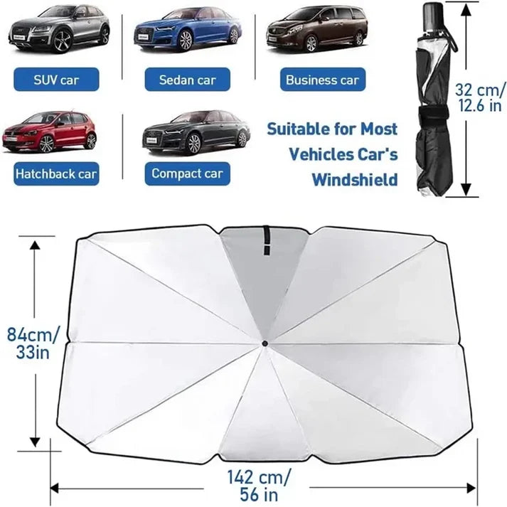 Car Windshield Umbrella - Riyadh Retail 