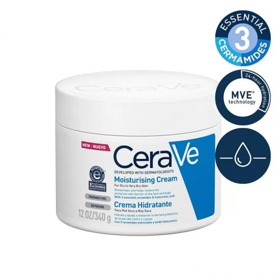 CeraVe - Moisturising Cream 340g - Riyadh Retail 