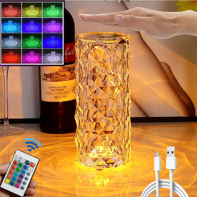 LED Crystal Table Lamp - Riyadh Retail 